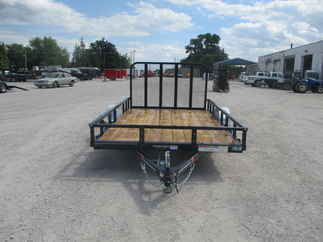 2022 PJ Trailer 83x12 U8 Single Axle Utility U821231DSBKT