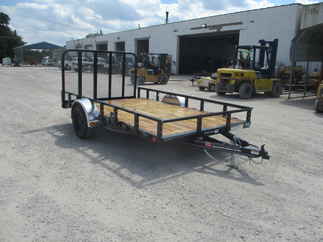 2022 PJ Trailer 83x12 U8 Single Axle Utility U821231DSBKT