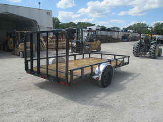 2022 PJ Trailer 83x12 U8 Single Axle Utility U821231DSBKT