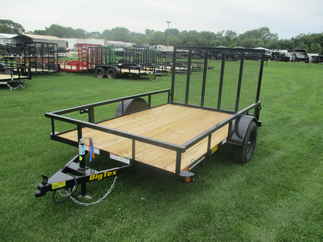 2022 Big Tex 77x10  Single Axle Utility 35SA-10BK4RG