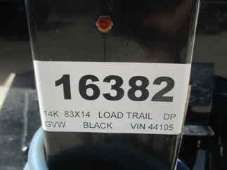 2022 Load Trail 83x14  Dump DT8314072SS