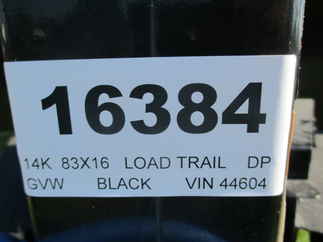 2022 Load Trail 83x16  Dump DT8316072SS