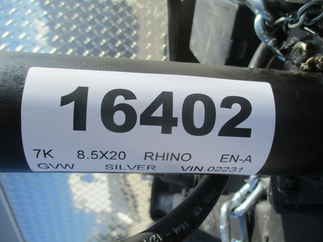 2021 Rhino 8.5x18  Enclosed Car Hauler SAHARA 8.5X18TA2