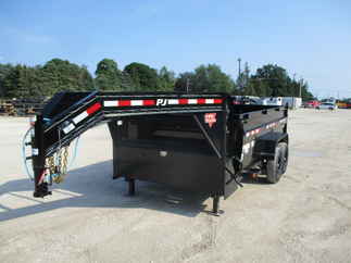 2022 PJ Trailer 83x14 DM Gooseneck Dump DMR1472BSSK-SW03