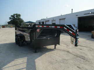 2022 PJ Trailer 83x14 DM Gooseneck Dump DMR1472BSSK-SW03