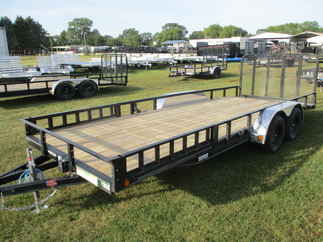 2022 PJ Trailer 83x20 UL Utility UL22032ESBKAT