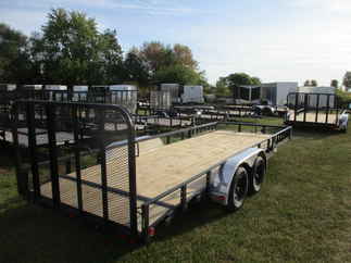 2022 PJ Trailer 83x20 UL Utility UL22032ESBKAT