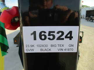 2022 Big Tex 102x30  Gooseneck 22GN-25BK+5MR