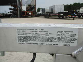 2022 Aluma 63x8  Aluminum Single Axle Utility 638S-TG
