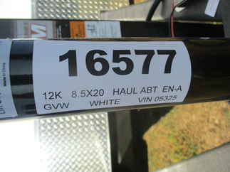 2022 Haul-About 8.5x20  Enclosed Car Hauler LPD8520TA4