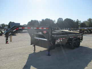 2022 PJ Trailer 83x16 DL Gooseneck Dump DLR1672BSSK