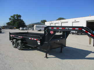 2022 PJ Trailer 83x16 DL Gooseneck Dump DLR1672BSSK