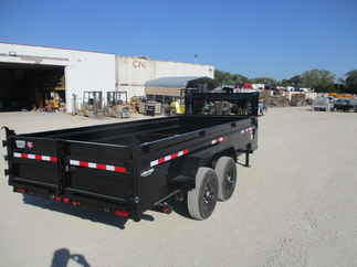 2022 PJ Trailer 83x16 DL Gooseneck Dump DLR1672BSSK