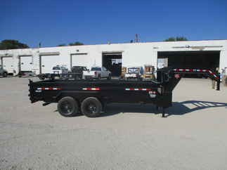 2022 PJ Trailer 83x16 DL Gooseneck Dump DLR1672BSSK