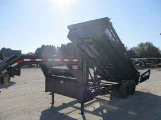 2022 PJ Trailer 83x16 DL Gooseneck Dump DLR1672BSSK