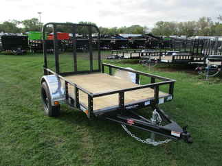 2022 PJ Trailer 60x8 U6 Single Axle Utility U620831DSGK