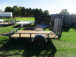 2022 PJ Trailer 77x10 U7 Single Axle Utility U721031DSGK