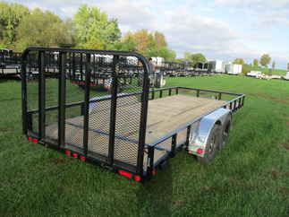 2022 PJ Trailer 83x18 UL Utility UL21832ESBK