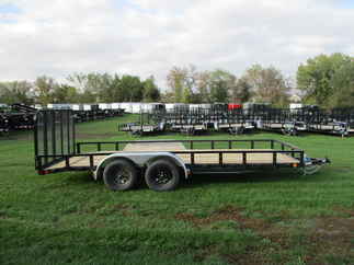 2022 PJ Trailer 83x18 UL Utility UL21832ESBK