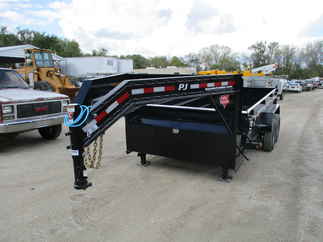 2022 PJ Trailer 83x14 DL Gooseneck Dump DLR1472BSSK