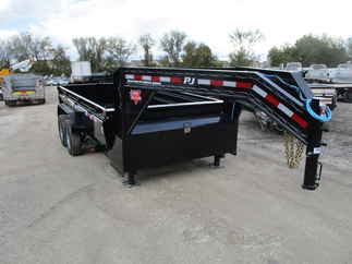 2022 PJ Trailer 83x14 DL Gooseneck Dump DLR1472BSSK