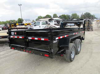 2022 PJ Trailer 83x14 DL Gooseneck Dump DLR1472BSSK