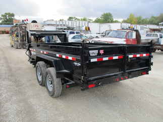 2022 PJ Trailer 83x14 DL Gooseneck Dump DLR1472BSSK