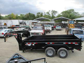 2022 PJ Trailer 83x14 DL Gooseneck Dump DLR1472BSSK