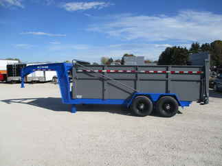 2022 BWISE 82x16  Gooseneck Dump DUG16-16