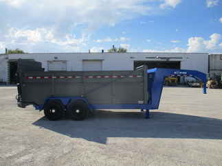 2022 BWISE 82x16  Gooseneck Dump DUG16-16