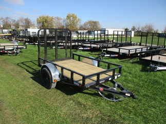 2022 PJ Trailer 60x8 U6 Single Axle Utility U620831DSGK