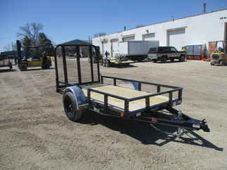 2022 PJ Trailer 60x10 U6 Single Axle Utility U621031DSGK