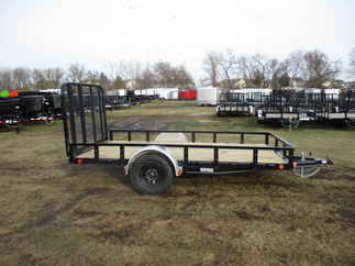 2022 PJ Trailer 77x12 U7 Single Axle Utility U721231DSGK