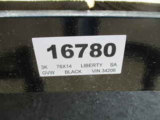 2022 Liberty 78x14  Single Axle Utility LU3K78X14C4
