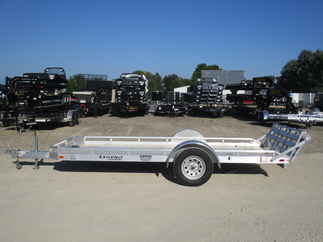 2022 Legend 83x14  Aluminum Single Axle Utility 7X14UGSA30