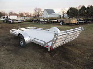 2022 Legend 83x14  Aluminum Single Axle Utility 7X14UGSA30