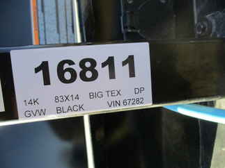 2022 Big Tex 83x14  Dump 14LD-14BK