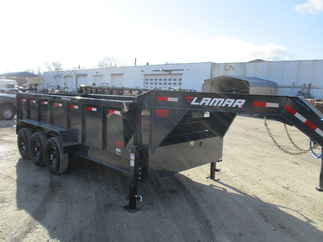 2022 Lamar 83x16  Gooseneck Dump DL831637