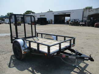 2022 PJ Trailer 60x8 U6 Single Axle Utility U620831DSGK