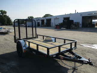 2022 PJ Trailer 60x10 U6 Single Axle Utility U621031DSGK