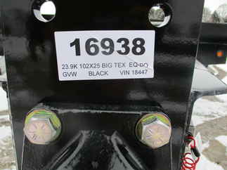 2022 Big Tex 102x25  Equipment Deckover 22PH-20BK+5MR