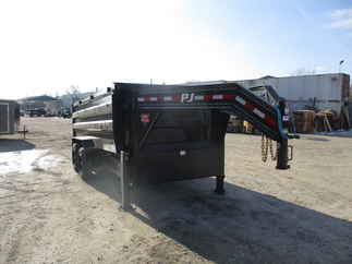 2022 PJ Trailer 83x16 DE Gooseneck Dump DER16S2BTS06-JA06-SW04