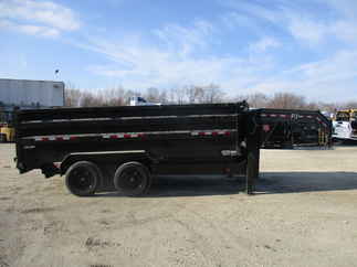 2022 PJ Trailer 83x16 DE Gooseneck Dump DER16S2BTS06-JA06-SW04