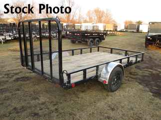 2022 PJ Trailer 83x12 U8 Single Axle Utility U821231DSFKT