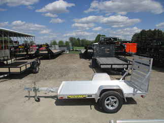 2023 Aluma 54x8  Aluminum Single Axle Utility 548S-TG