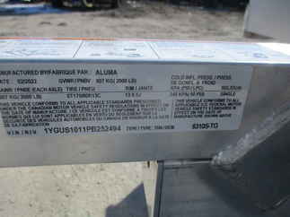 2023 Aluma 63x10  Aluminum Single Axle Utility 6310S-TG