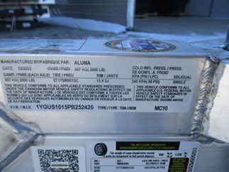 2023 Aluma 51x10.5  Aluminum Single Axle Utility MC10S-R