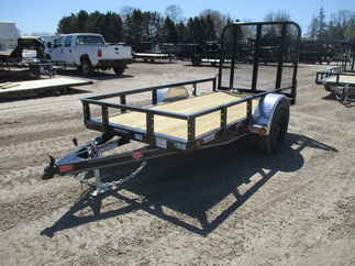 2022 PJ Trailer 60x10 U6 Single Axle Utility U621031DSGK