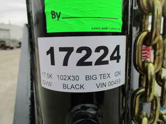 2022 Big Tex 102x30  Gooseneck 16GN-25BK+5MR