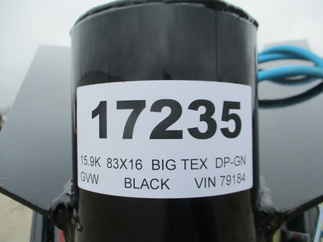 2022 Big Tex 83x16  Gooseneck Dump 14GX-16BK6SIRPD